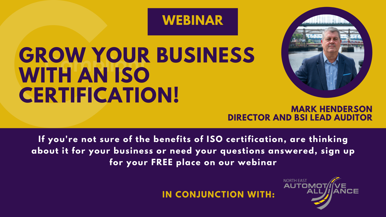 Compliant FM celebrate World Standards Day with free ISO webinar - Nepic