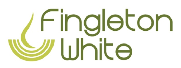 Fingleton White Logo